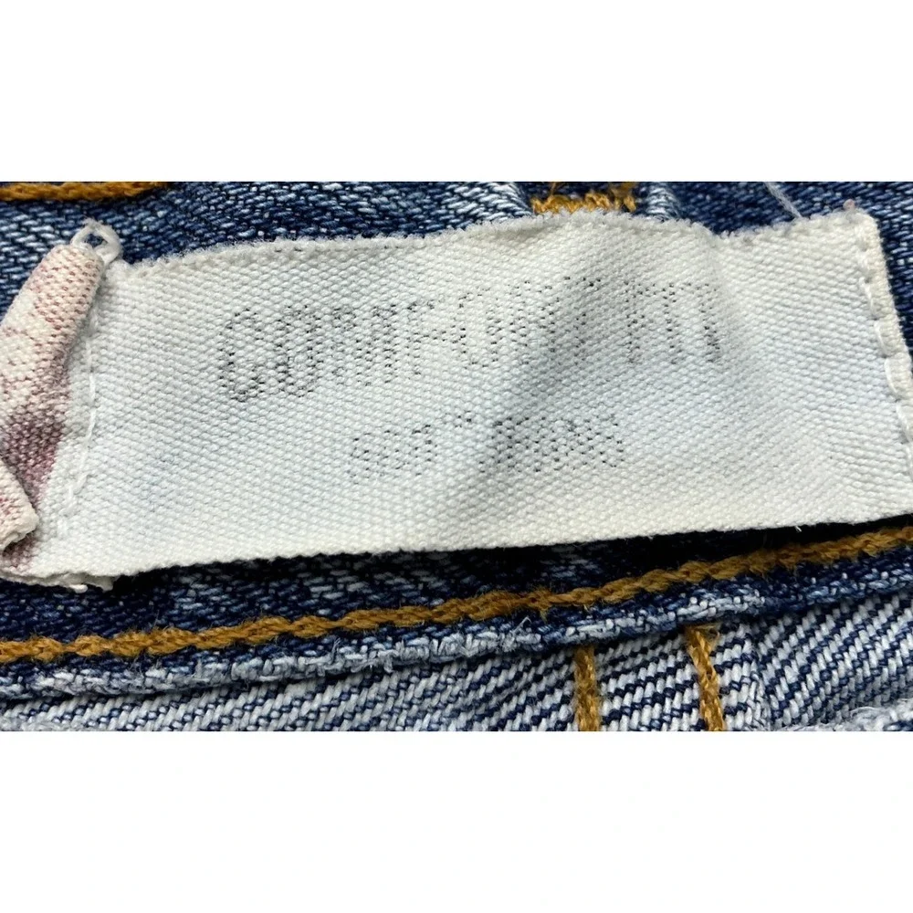 Levi's Vintage Made in USA 560 Comfort Fit Jeans Loose Tapered 36x32‎ Blue Denim